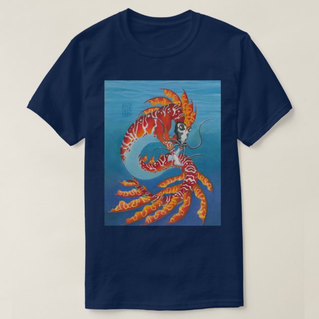 Coral Reef Kelpi T-Shirt (Design framsida)