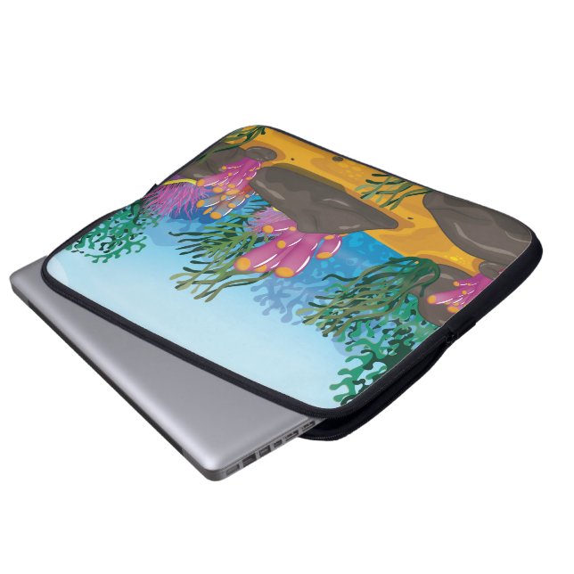 Coral Reef Laptop Sleeve (Framre botten)