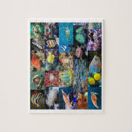 Coral Reef Marine Fish Animals, ålder 6, 110 Delar Pussel