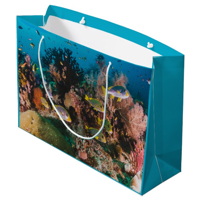 Coral Reef stor presentväska (Baksidan Vinklad)