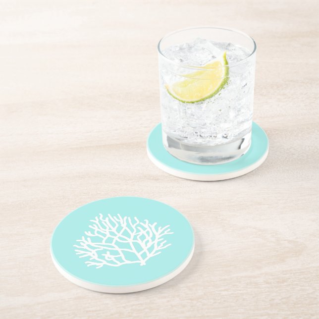 Coral Reef-stranden anpassningsbar färg Dekorativ  Underlägg (Sidan)