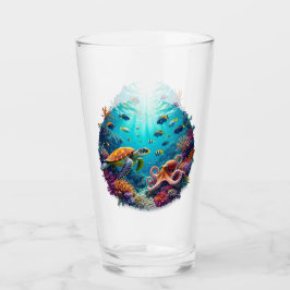 Coral Reef Vignette Glaskopp