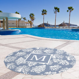Coral Reefs, sommarstrandmonogram utomhus