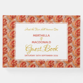 CORAL RO Christian Scripture Patriotic Bröllop Gästböcker