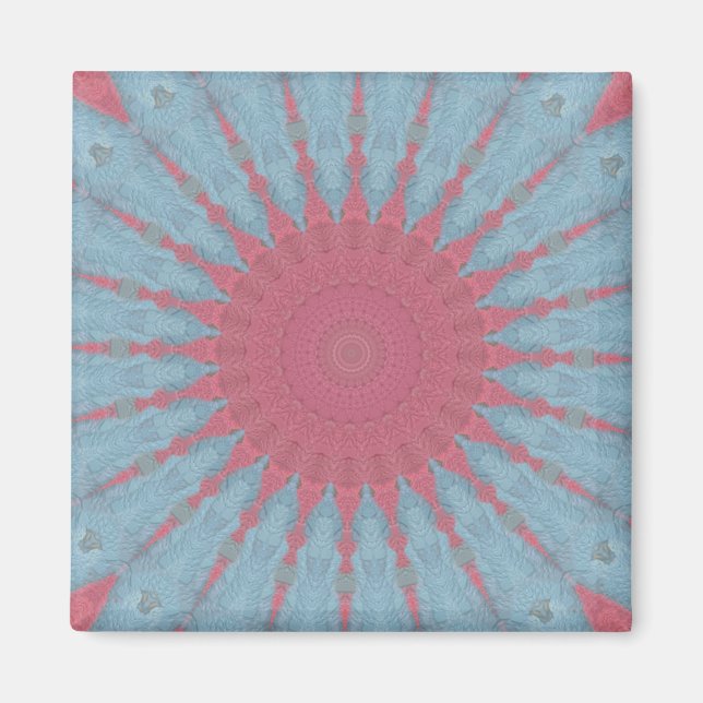 Coral Ro Starburst Magnet (Framsidan)
