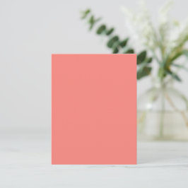 Coral Rosa Anteckningskort