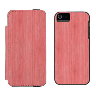 Coral Rosa Bamboo Wood Grain