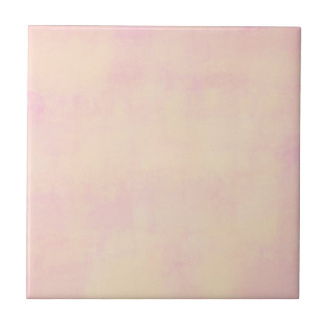 Coral Rosa Earthy Pastel Tones Kakelplatta (Framsidan)
