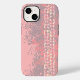 Coral rosa Flickor surfa stil iphone case