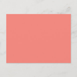 Coral Rosa Postcard Vykort