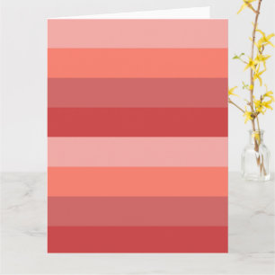 Coral Rosa Rand Kort