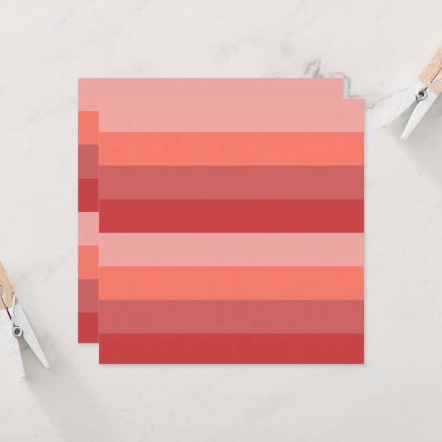 Coral Rosa Rand Kort (Fram/Back In Situ)