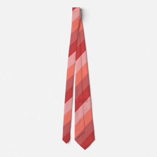Coral Rosa Rand Neck Tie Slips (Baksida)