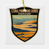 Coral Rosa Sand Dunes State Park Utah Vintage