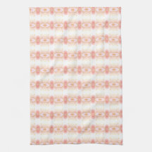 Coral Rosa Tea Towel
