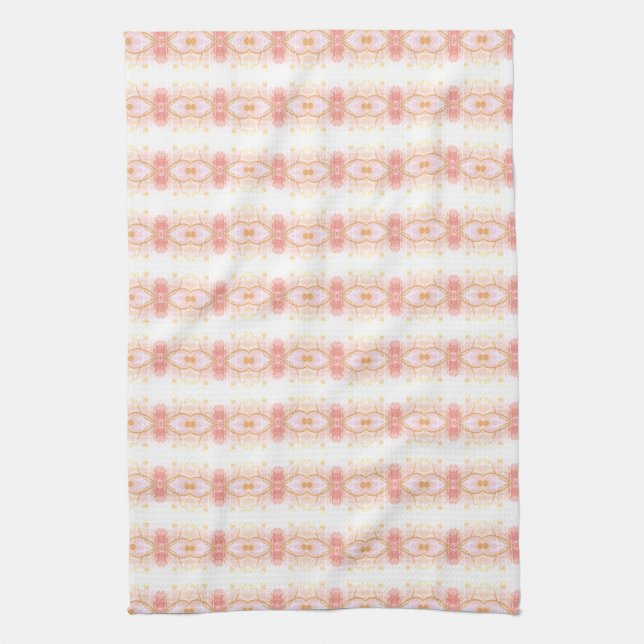 Coral Rosa Tea Towel Kökshandduk (Vertikal)