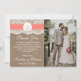 Coral Sand Dollar Beach Wedlingen Tack Kort