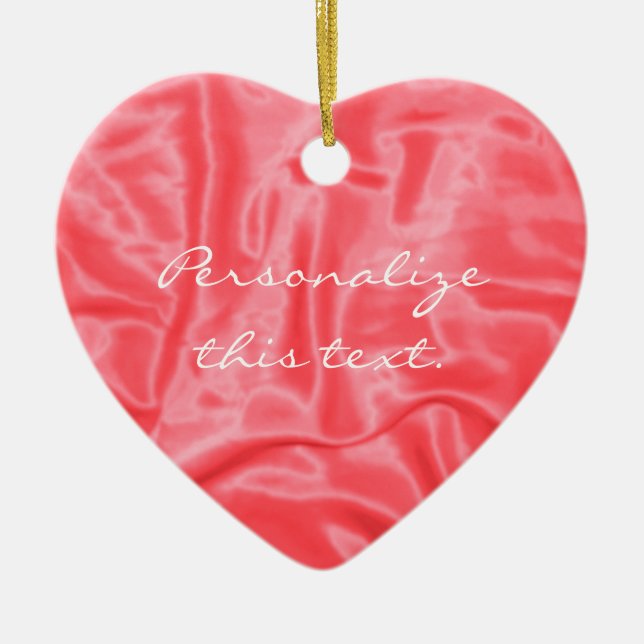 Coral Satin-Jul Ornament (Framsidan)