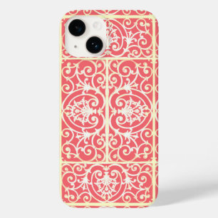 Coral scrollwork mönster