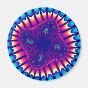 Coral Sea Flower Magnet