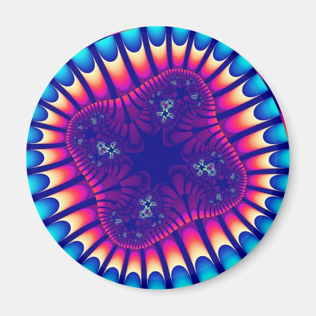 Coral Sea Flower Magnet (Framsidan)