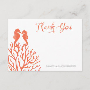Coral Seahorse Tack Kort
