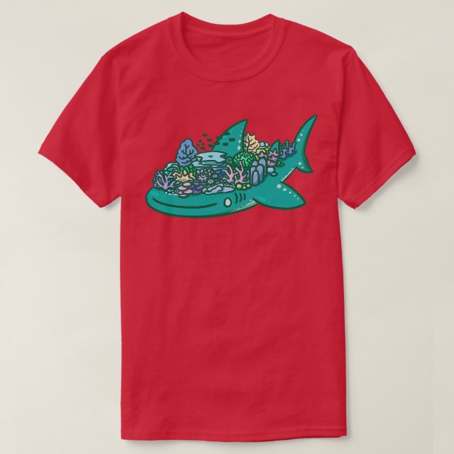 Coral Shark T Shirt (Design framsida)
