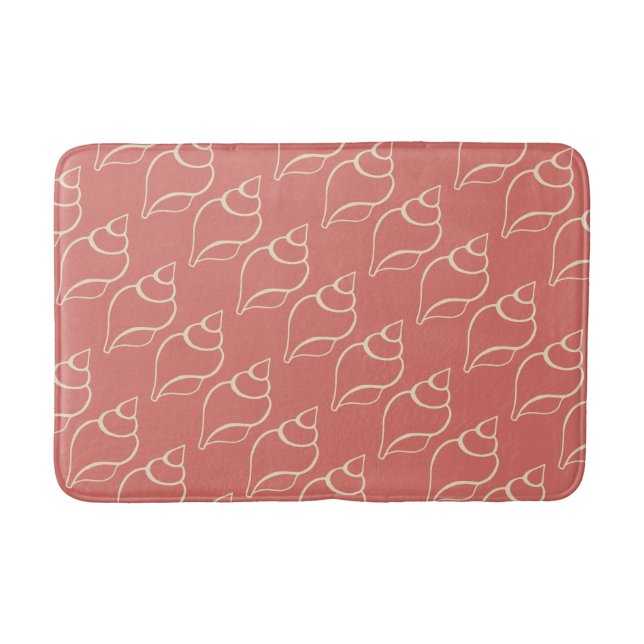 Coral Snäckas Bath Mat Badrumsmatta (Framsidan)