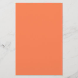 Coral Solid Färg Brevpapper