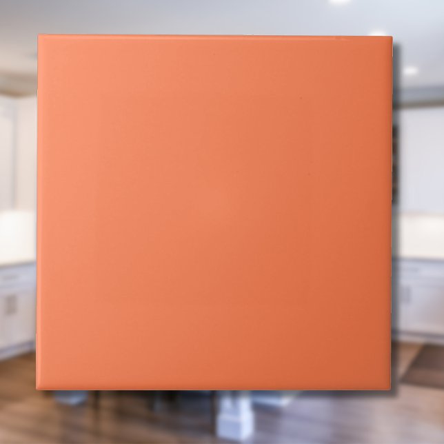 Coral Solid Färg | Klassisk | ELEGANT Kakelplatta (Skapare uppladdad)