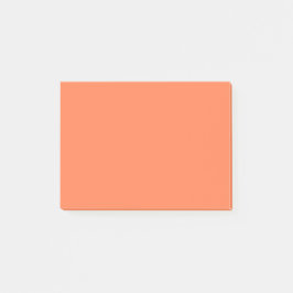 Coral Solid Färg Post-it Block