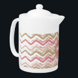 Coral Spice Scribble ZigZag Chevron Mönster<br><div class="desc">Vi firar 2013 års nya trender i färg i denna roligt klottra chevron zigzag mönster - med hjälp av färger från den nya FÄRG PALETTE 2013 - Denna färg följer den kulinariska inspirationen och kombinerar kryddigt färger med färskare skuggor. Effekten tröstar men innehåller fortfarande påsar av oväntat färg för att...</div>