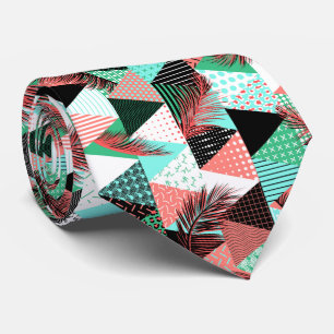 Coral Teal Memphis Stil Slips