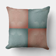 Coral Twirl in Rust & Sage