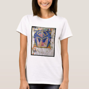 Corale/Graduale no.5 Historiated initialt "A" de Tee Shirt