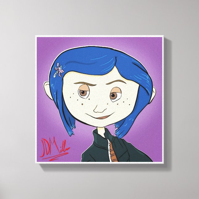 Coraline Movie Kanvastryck Wall Art (Framsida)