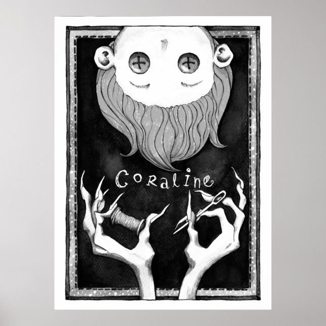 Coraline Poster (Framsidan)