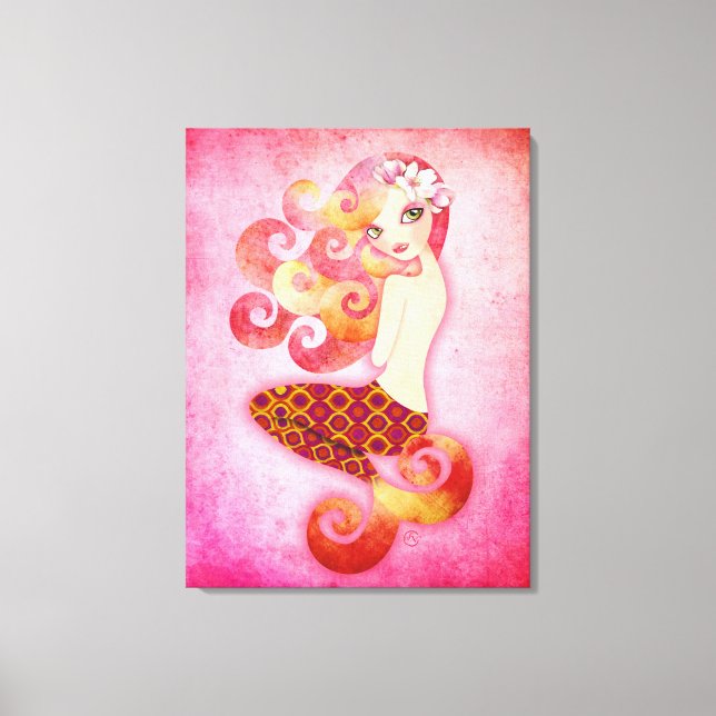 Coraline Wrapped Canvas Stretched Canvas Wall Art (Framsida)