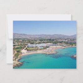 Corallia Beach Paphos, Cypern Vykort