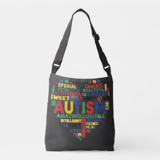 corazon autismo axelväska