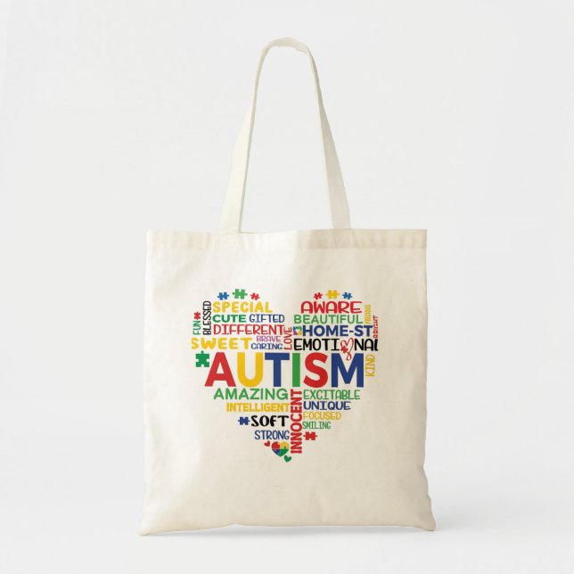  corazon autismo tygkasse (Framsidan)