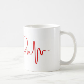 corazón kaffemugg