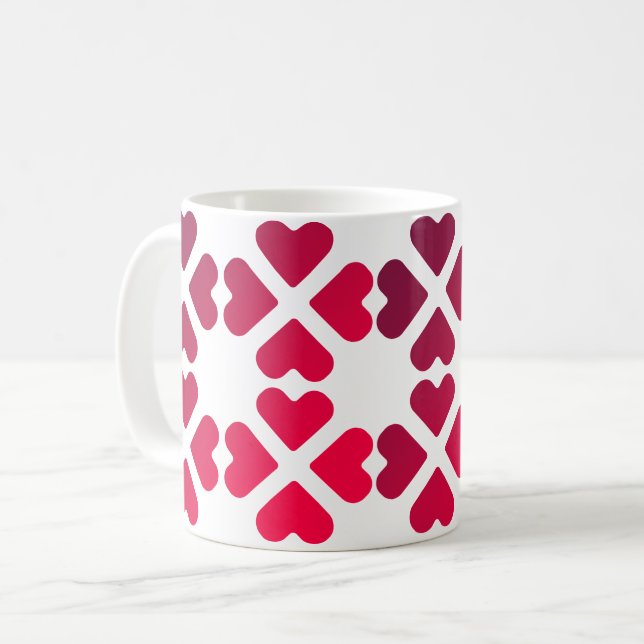 corazones de amor kaffemugg (Framsida vänster)