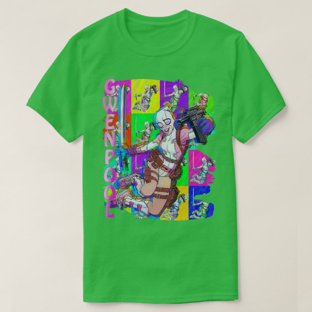 Corbadelic GwenPool T Shirt (Design framsida)