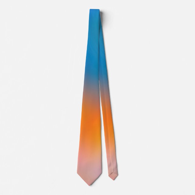 Corbata a todo färg divertidos degradados slips (Framsida)