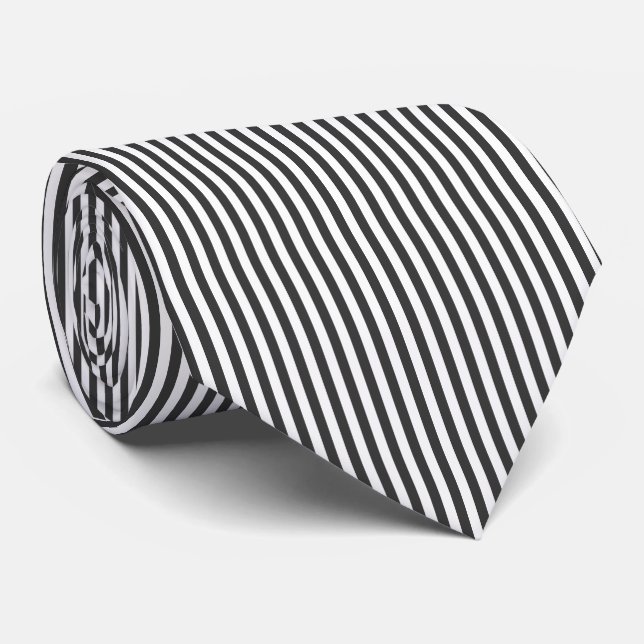 Corbata de estilo masculino moderno rayas slips (Rullad)