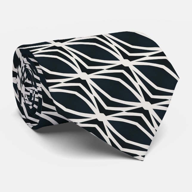 Corbata de estilo masculino moderno rayas slips (Rullad)