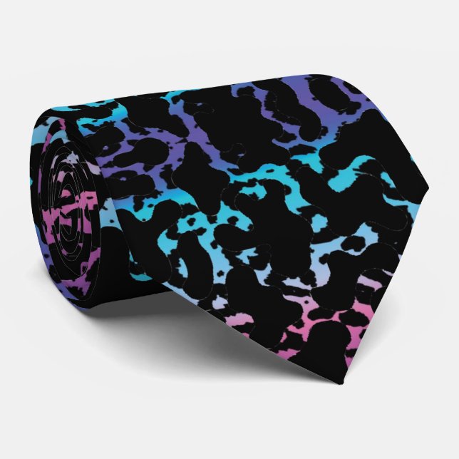 Corbata de leopardo degradado lindo slips (Rullad)