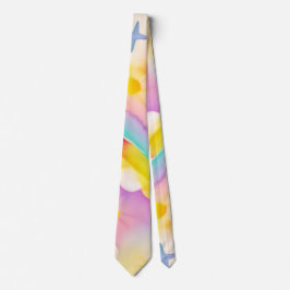 Corbata moderna acuarelada slips