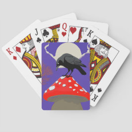 Corbeau Mystique Gothique Casinokort